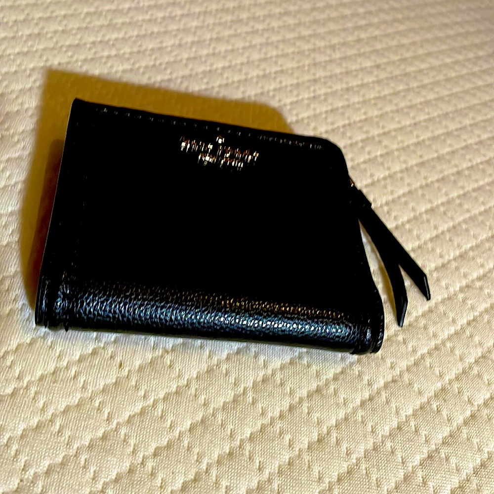 Kate Spade Black Small Leather Wallet